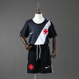 Conjunto Vasco black criança kids 26/27