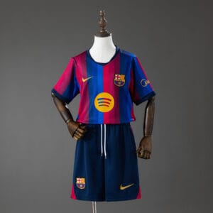 Conjunto Barcelona Criança Kids 1º 26/27