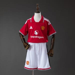Conjunto Manchester United Criança Kids 1º 26/27